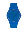 Аналогов мъжки часовник в синьо-0 снимка