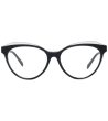 Черни дамски рамки за очила котешко око-1 снимка