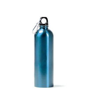 Светлосиня бутилка за вода с металик ефект Tomak 750 мл снимка