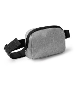 Чанта за кръст в сив меланж LAGAX снимка