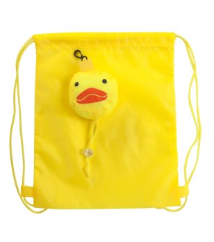 Сгъваема детска жълта раница мешка във формата на кокошка ELANIO снимка