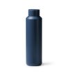 Тъмносиня термо бутилка за вода с двойна стена Colby 600 мл-0 снимка