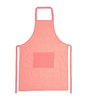 Готварска престилка в червен нюанс AROLA от рециклиран памук снимка