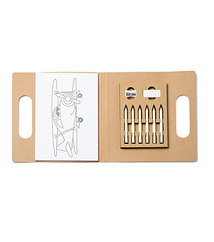 Забавна детска папка за рисуване снимка