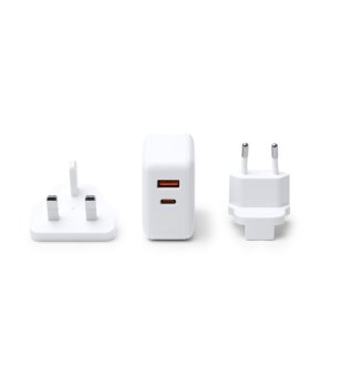 Универсален адаптер за пътуване BAPEK със сменяеми конектори снимка