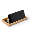 Органайзер от бамбук с безжично зарядно TRAY-1 снимка