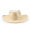 Лятна сламена шапка в бежово HALLEY-1 снимка