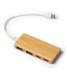 USB хъб порт от бамбук PABLEK-0 снимка