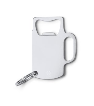 Сребрист ключодържател отварачка от алуминий ARTOIS снимка