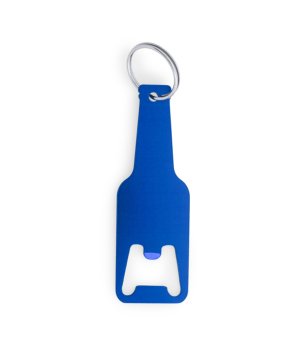 Синя алуминиева отварачка с ключодържател OPENER снимка