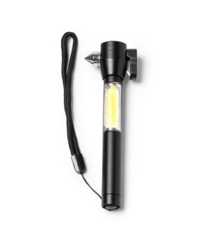 Черен мултифукционален инструмент с фенерче DAGA снимка