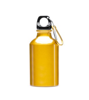 Алуминиева бутилка за вода в жълто Yaca 330 мл снимка
