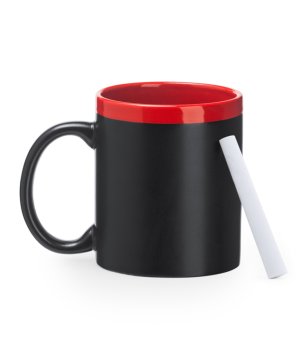 Чаша с тебешир за писане PALTA в черно и червено снимка