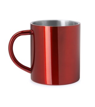 Чаша KIWAN от неръждаема стомана в червено 290 мл снимка