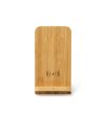 Безжично зарядно устройство от бамбук GRAVITY-1 снимка