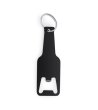 Черна алуминиева отварачка с ключодържател OPENER-0 снимка