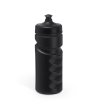 Спортна пластмасова бутилка за вода в черно 520 мл Sporty-0 снимка