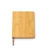 Тефтер с бамбукови корици А5 LEDO с функция за стойка-0 снимка