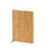 Тефтер с бамбукови корици А5 LEDO с функция за стойка-3 снимка