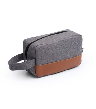 Несесер в сиво и кафяво  TOSUN снимка