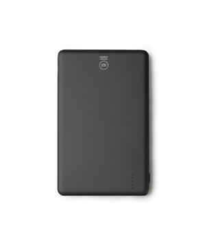 Външна магнитна батерия TERIUM в черно 5000 mAh снимка