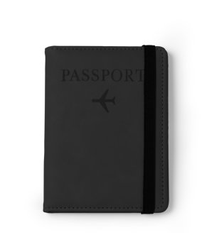 Калъф за паспорт в черно MUNDI снимка