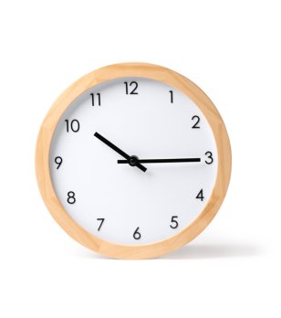 Стенен часовник с елементи от бамбук CARPE снимка