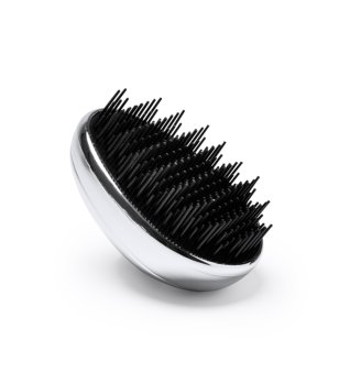 Сребриста четка за разплитане на коса DUMAI снимка