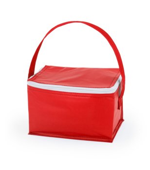 Малка червена хладилна чанта TIBU 3 л снимка