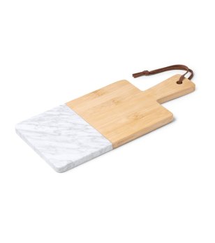 Дъска за рязане от бамбук и мрамор GINO снимка