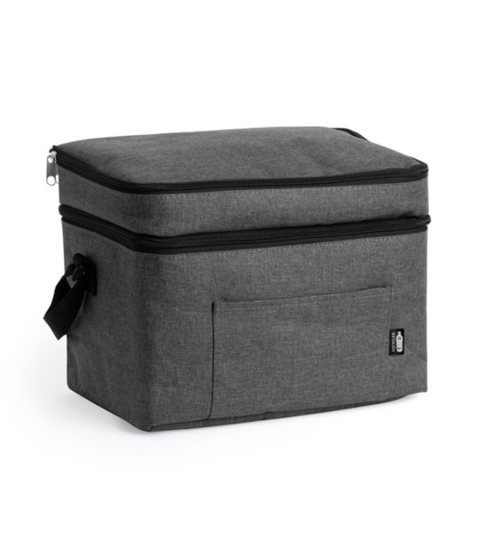 Голяма хладилна чанта в сиво MARLOX  14 л снимка