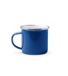 Емайлирана синя метална чаша в ретро стил CARDIF-0 снимка