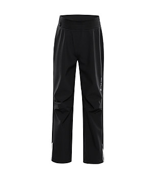 Черен детски softshell панталон  ZORTO снимка