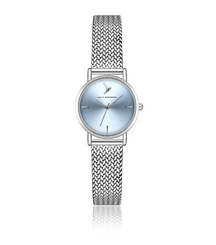 Дамски часовник в сребристо снимка