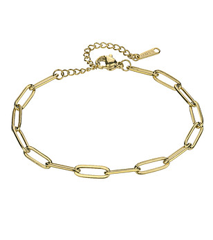 Позлатена дамска гривна снимка