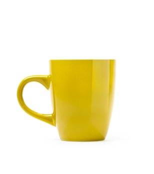 Жълта керамична чаша NOLO 300 мл снимка