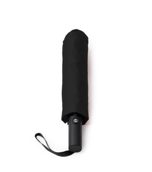 Сгъваем черен чадър LEYKA снимка