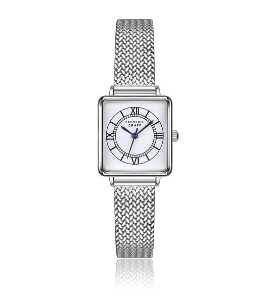 Дамски часовник в сребристо снимка