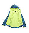 Детско softshell яке в зелени и сини нюанси EZORO-1 снимка