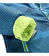 Детско softshell яке в зелени и сини нюанси EZORO-3 снимка