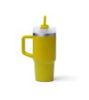 Чаша от неръждаема стомана GOTEX в жълто 400 мл-0 снимка