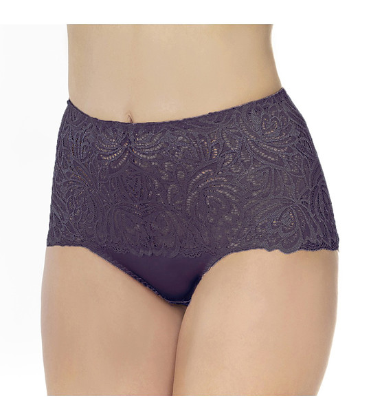 Бикини в цвят слива с висока талия Elizabeth снимка