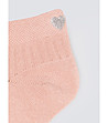 Розови дамски къси чорапи Sofi-1 снимка