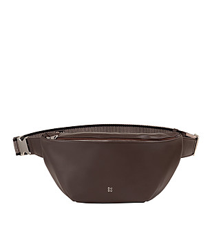 Кожена чанта за кръста в кафяво Tenerife снимка