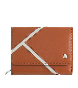 Дамски портфейл в цвят канела Pemba снимка