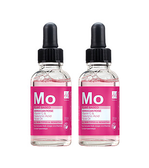 Мароканско розово масло за лице 30 мл - 2 броя снимка