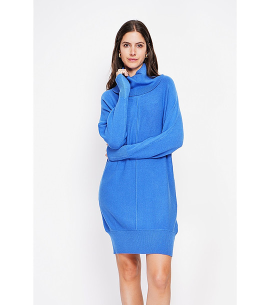 Oversize рокля в сниьо с шал яка снимка