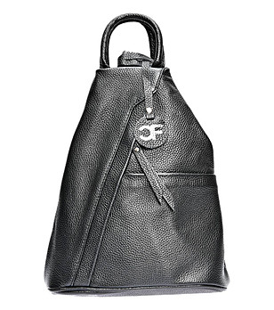 Черна дамска раница Simone снимка