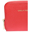 Червен дамски портфейл от естествена кожа Alenia-3 снимка