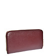 Кожен дамски портфейл във вишнев нюанс Tamara-2 снимка